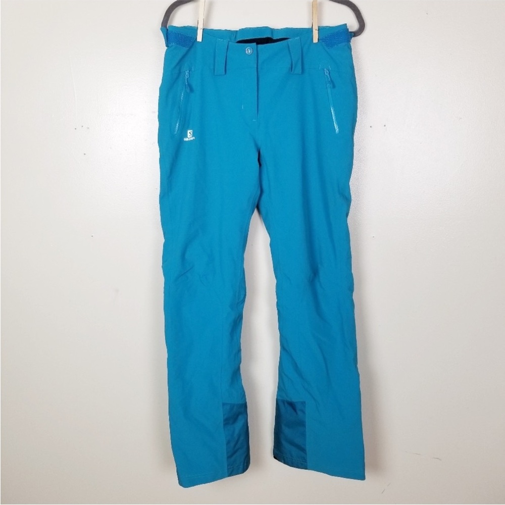 SALOMON Women’s Blue Ski Pants Snow Pants US M